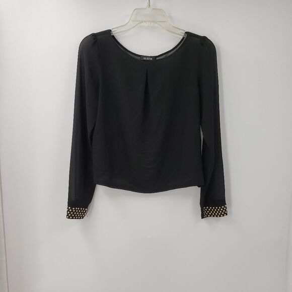 DO & BE black cut back crop top - Picture 1 of 7